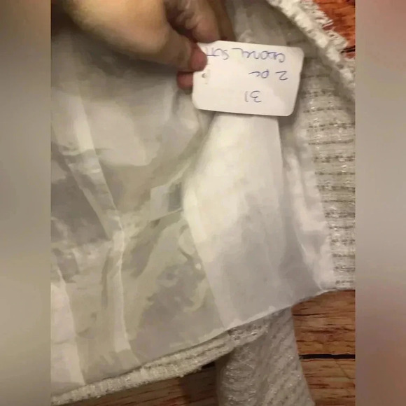 Tweed cardigan with collar - Picture 5 of 7